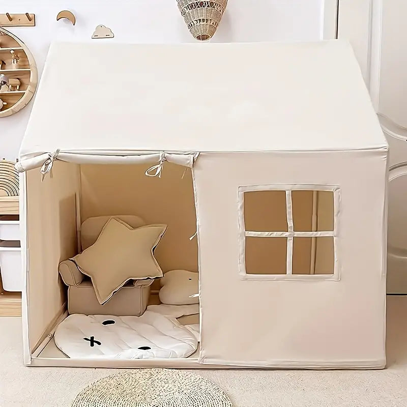 Little Dove Toys Starlight Spielzelt mit Matte - Großes Innen- und Außenspielhaus für Kinder